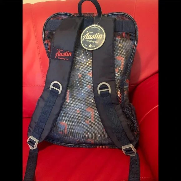 Austin Trading Co. Mesh Backpack - Picture 2 of 2